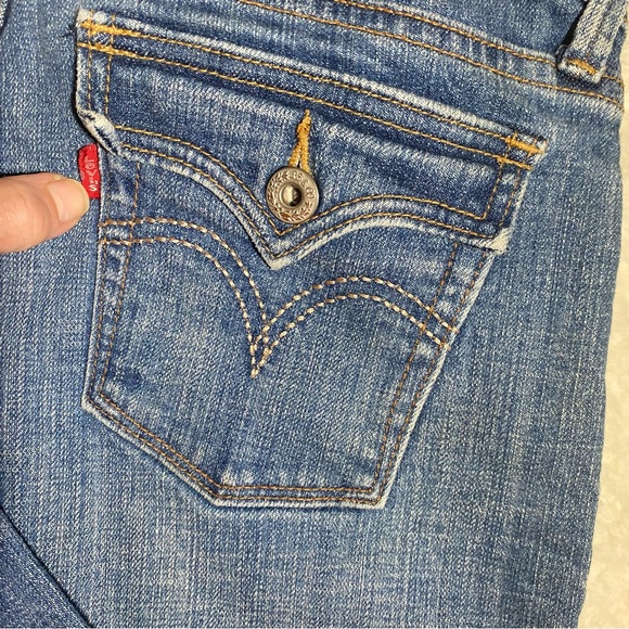 Levis Vintage 545 Low Bootcut Jeans - Picture 7 of 13
